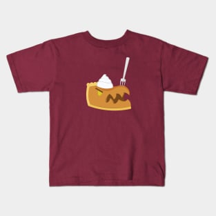 Pumpkin Pie Monster Kids T-Shirt